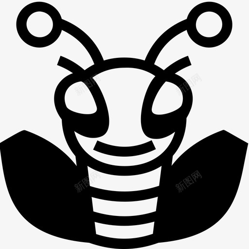 蝴蝶蝴蝶头蝴蝶形象图标svg_新图网 https://ixintu.com 若虫科 蝴蝶 蝴蝶图标 蝴蝶头 蝴蝶形象