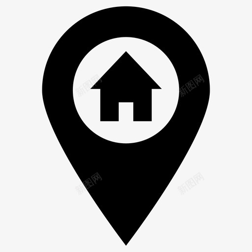 出租房屋房产出售房屋图标svg_新图网 https://ixintu.com 出售房屋 出租房屋 城市办公楼 房产 房屋位置 房屋公寓 摩天大楼