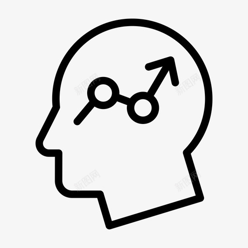 个人效率能力潜力图标svg_新图网 https://ixintu.com 业务 个人效率 潜力 生产力 能力