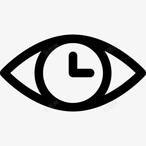 视觉时间管理5线性图标svg_新图网 https://ixintu.com 时间管理5 线性 视觉