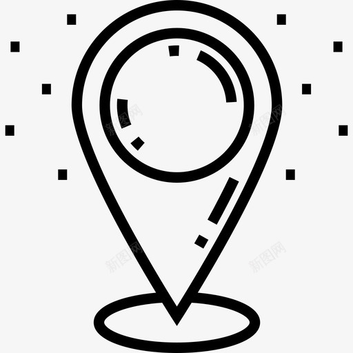 占位符数字营销35线性图标svg_新图网 https://ixintu.com 占位符 数字营销35 线性