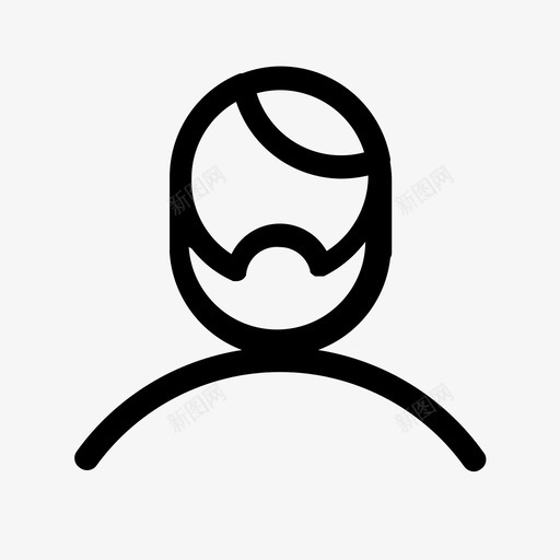 成年男子父亲50多岁图标svg_新图网 https://ixintu.com 40多岁 50多岁 成年 成年男子 按年龄划分的人 父亲