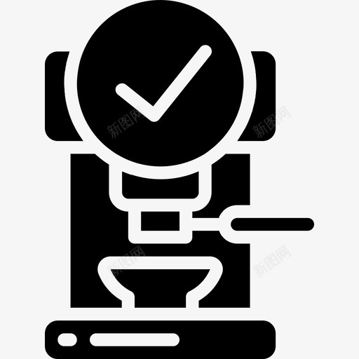 咖啡机家庭自动化3灌装图标svg_新图网 https://ixintu.com 咖啡机 家庭自动化3 灌装