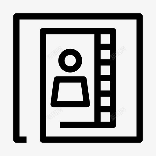 电话簿地址簿联系人图标svg_新图网 https://ixintu.com 地址簿 基本用户界面概述 电话簿 目录 联系人 黄页