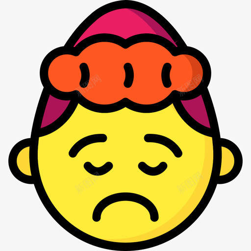 现在表情符号线条颜色图标svg_新图网 https://ixintu.com 现在 线条颜色 表情符号