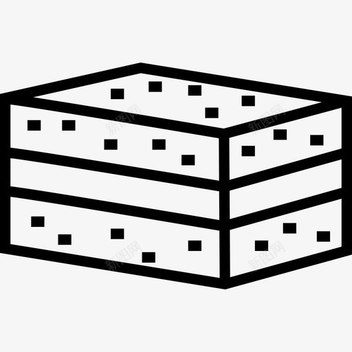布朗尼面包店7直系图标svg_新图网 https://ixintu.com 布朗尼 直系 面包店7