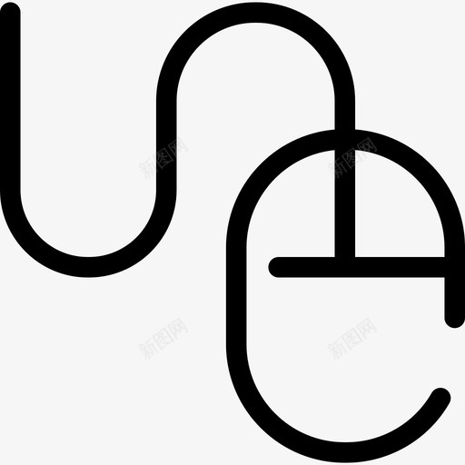 鼠标技术网络导航线路工艺图标svg_新图网 https://ixintu.com 技术 网络导航线路工艺 鼠标