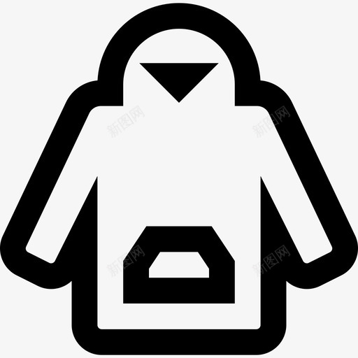 运动衫衣服20件直线型图标svg_新图网 https://ixintu.com 直线型 衣服20件 运动衫