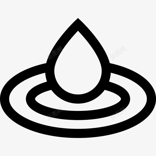 Drop健康spa3线性图标svg_新图网 https://ixintu.com Drop 健康spa3 线性