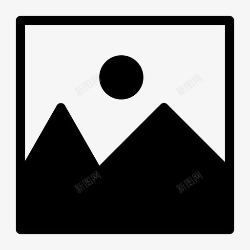 绘图图像图标svg_新图网 https://ixintu.com 假日字形图标 图像 图片 照片 绘图