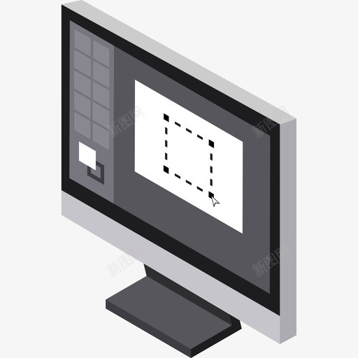 计算机工具17平面图标svg_新图网 https://ixintu.com 平面 计算机 设计工具17