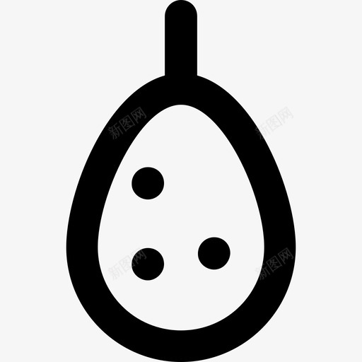 圣诞饰品42粗体圆形图标svg_新图网 https://ixintu.com 圣诞饰品42 粗体圆形