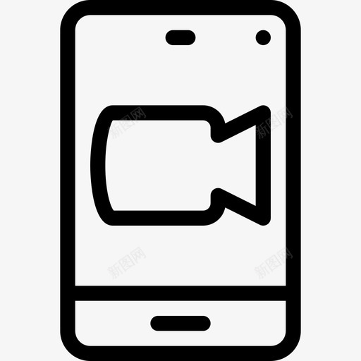 可视电话移动电话直拨电话图标svg_新图网 https://ixintu.com 可视电话 直拨电话 移动电话