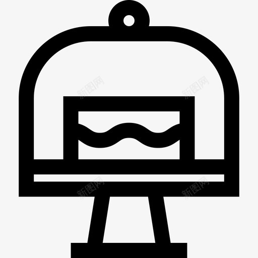 展位面包房5直列式图标svg_新图网 https://ixintu.com 展位 直列式 面包房5