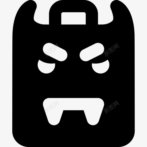 吸血鬼表情集3纯色图标svg_新图网 https://ixintu.com 吸血鬼 纯色 表情集3
