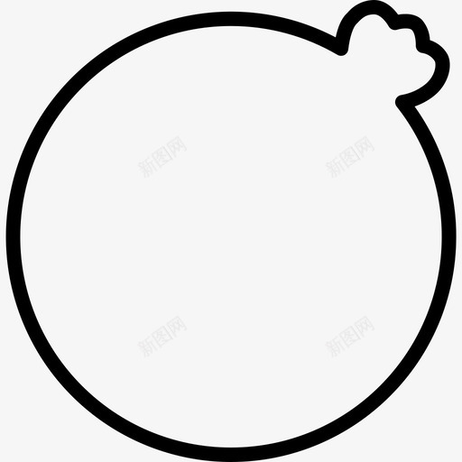 蓝莓食品水果图标svg_新图网 https://ixintu.com 健康 水果 水果蔬菜128黑色 石榴 素食 蓝莓 食品