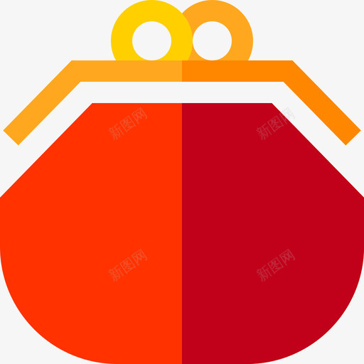 钱包银行的钱平的图标svg_新图网 https://ixintu.com 平的 钱包 银行的钱