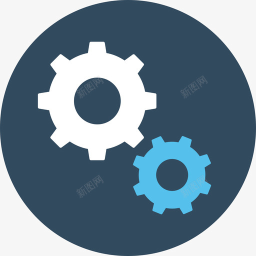 齿轮项目管理3循环图标svg_新图网 https://ixintu.com 循环 项目管理3 齿轮