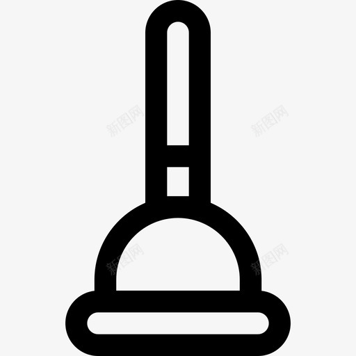 柱塞diy工具4线性图标svg_新图网 https://ixintu.com diy工具4 柱塞 线性