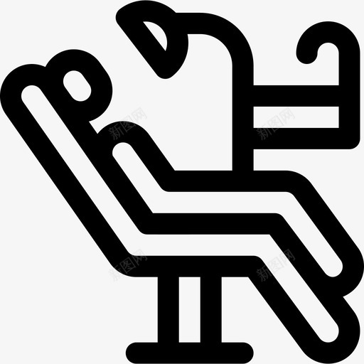 牙医牙科护理11线性图标svg_新图网 https://ixintu.com 牙医 牙科护理11 线性