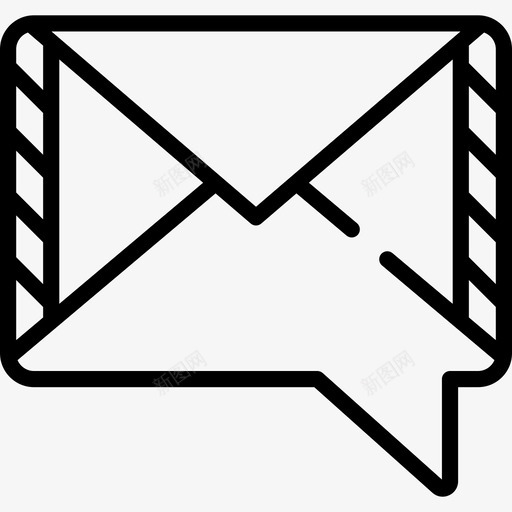 邮件邮局2直邮图标svg_新图网 https://ixintu.com 直邮 邮件 邮局2