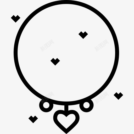 项链18号婚礼直系图标svg_新图网 https://ixintu.com 18号婚礼 直系 项链