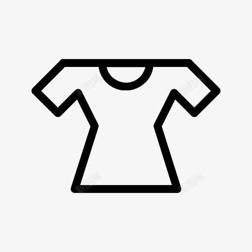 服装长袍衬衫图标svg_新图网 https://ixintu.com 服装 衬衫 购物电子商务 长袍