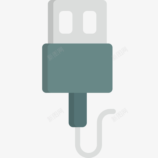 Usb技术6扁平图标svg_新图网 https://ixintu.com Usb 扁平 技术6