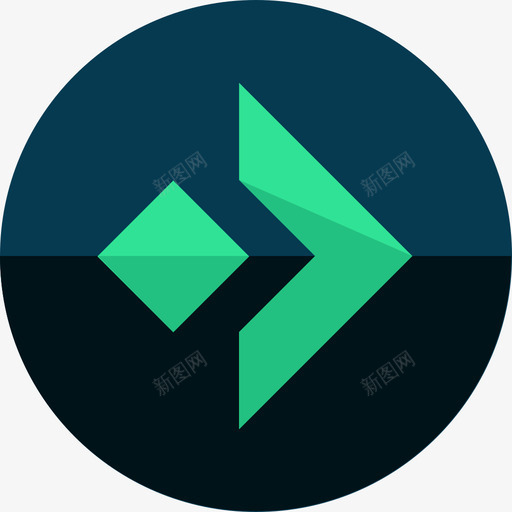 下一步工具栏平面图标svg_新图网 https://ixintu.com 下一步 工具栏 平面