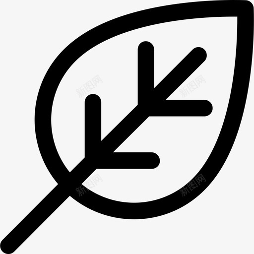 叶农场2线性图标svg_新图网 https://ixintu.com 农场2 叶 线性