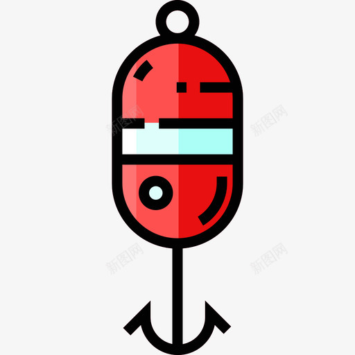 诱饵航海水手3线性颜色图标svg_新图网 https://ixintu.com 线性颜色 航海水手3 诱饵