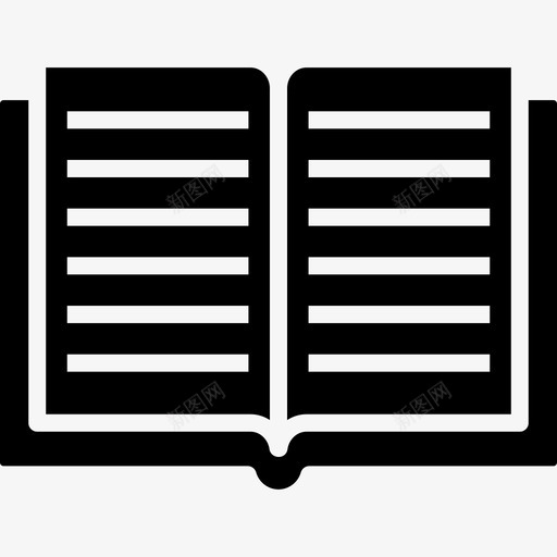 开本教育24填充图标svg_新图网 https://ixintu.com 填充 开本 教育24