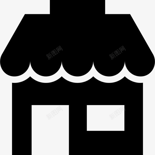 商店iosul2填充图标svg_新图网 https://ixintu.com iosul2 商店 填充
