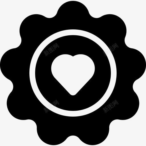 设置约会应用程序4已填充图标svg_新图网 https://ixintu.com 已填充 约会应用程序4 设置
