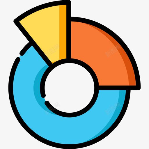 饼图图表图表2线性颜色图标svg_新图网 https://ixintu.com 图表图表2 线性颜色 饼图
