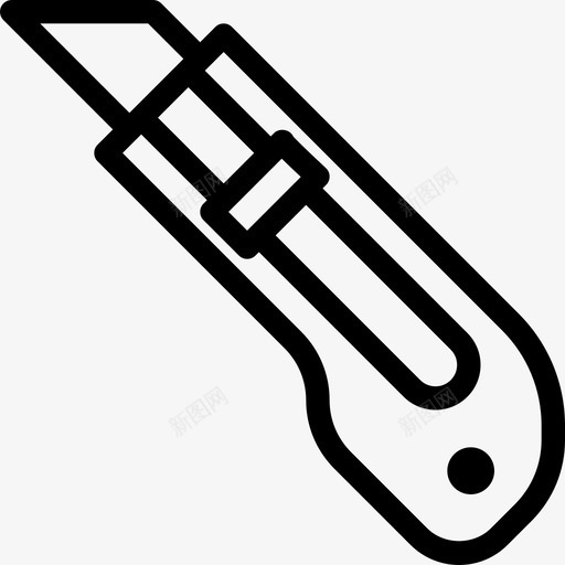 切纸机建筑业直线型图标svg_新图网 https://ixintu.com 切纸机 建筑业 直线型
