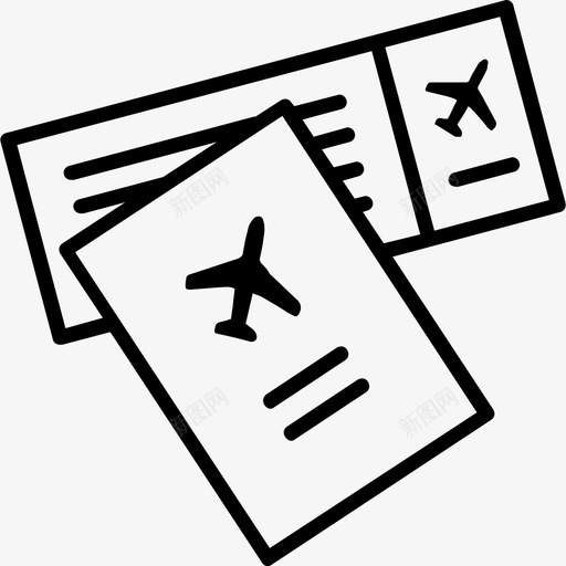 飞机票机场14直航图标svg_新图网 https://ixintu.com 机场14 直航 飞机票
