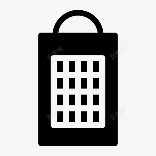 刨丝机箱式刨丝机烹饪图标svg_新图网 https://ixintu.com 刨丝机 厨房 厨房用具线图标 烹饪 箱式刨丝机 蔬菜 食物