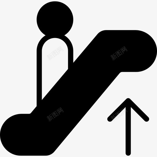 自动扶梯酒店服务7填充图标svg_新图网 https://ixintu.com 填充 自动扶梯 酒店服务7