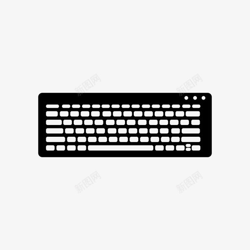 键盘计算机输入设备图标svg_新图网 https://ixintu.com 打字 计算机 输入设备 键盘