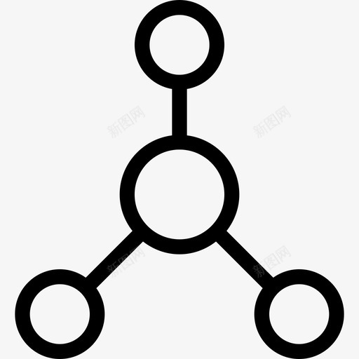 分子科学20线性图标svg_新图网 https://ixintu.com 分子 科学20 线性