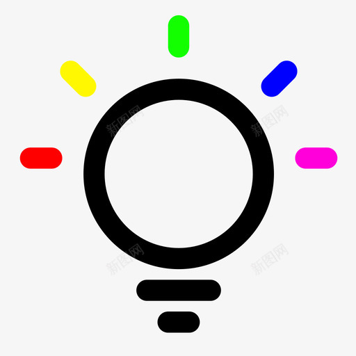 彩灯svg_新图网 https://ixintu.com 彩灯