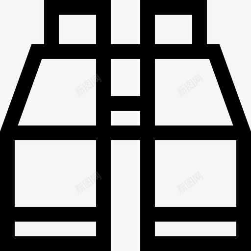 双筒望远镜销售8台直筒图标svg_新图网 https://ixintu.com 双筒望远镜 直筒 销售8台