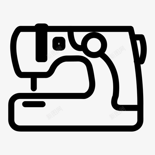 缝纫机器具针织图标svg_新图网 https://ixintu.com 器具 基本图标所有尺寸 缝纫 缝纫机 裁剪 针织