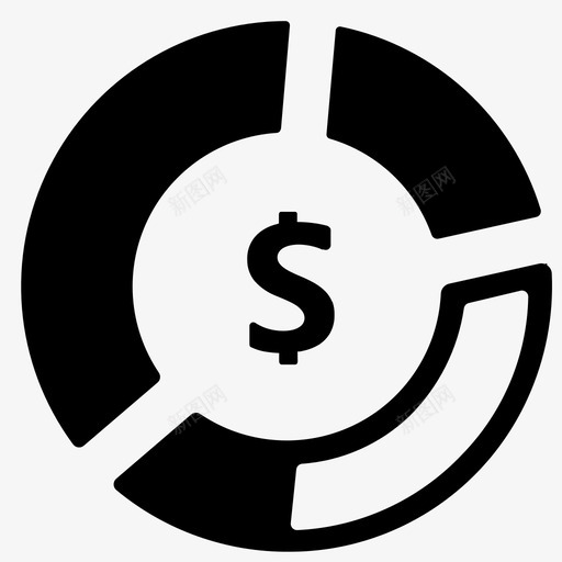 财务报表图标分析业务svg_新图网 https://ixintu.com 业务 业务图标集1 分析 统计 财务报表图标 饼图