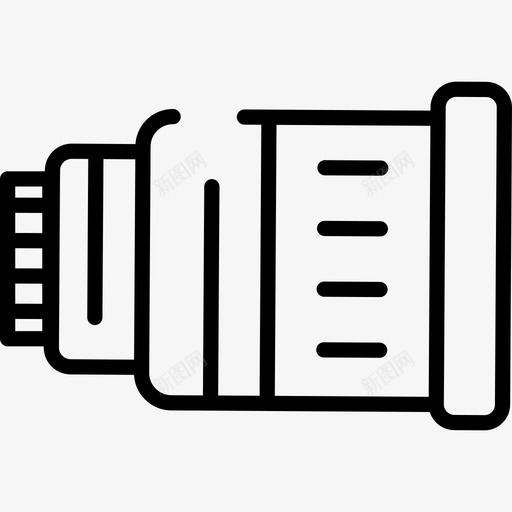 摄影机镜头电影院9线性图标svg_新图网 https://ixintu.com 摄影机镜头 电影院9 线性