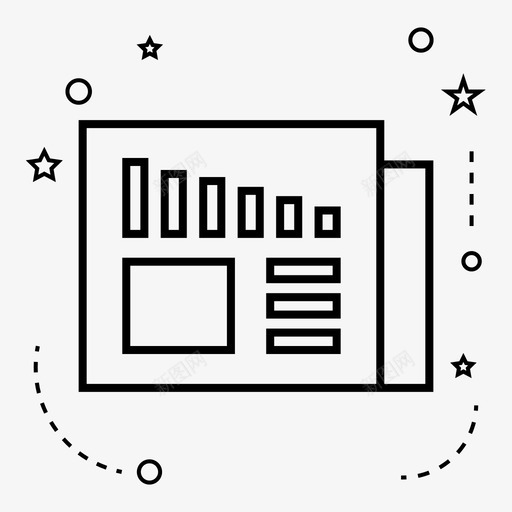 商业金融新闻图标svg_新图网 https://ixintu.com 商业 报纸 新闻 金融