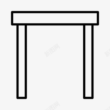 桌子家具家居图标图标