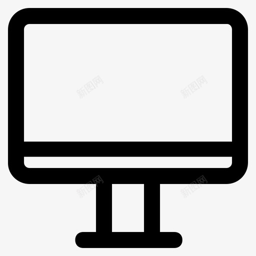 电脑电子小工具图标svg_新图网 https://ixintu.com pc ui套件图标 小工具 显示器 电子 电脑