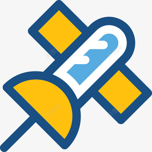 卫星网络和用户界面双色图标svg_新图网 https://ixintu.com 卫星 双色 网络和用户界面